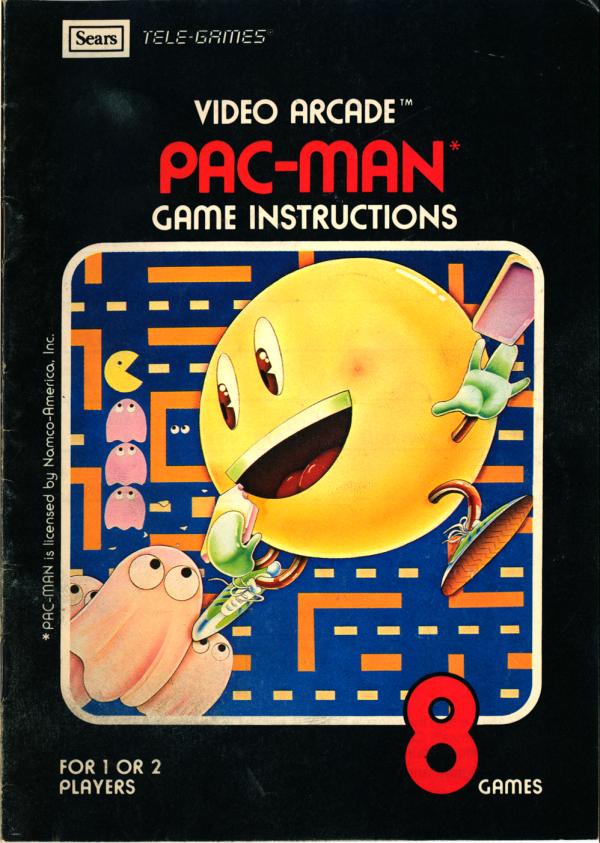 Atari Sears Pac Man 