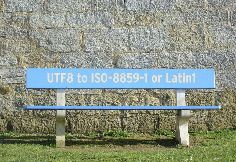 Convert UTF8 To ISO 8859 1 Latin1 