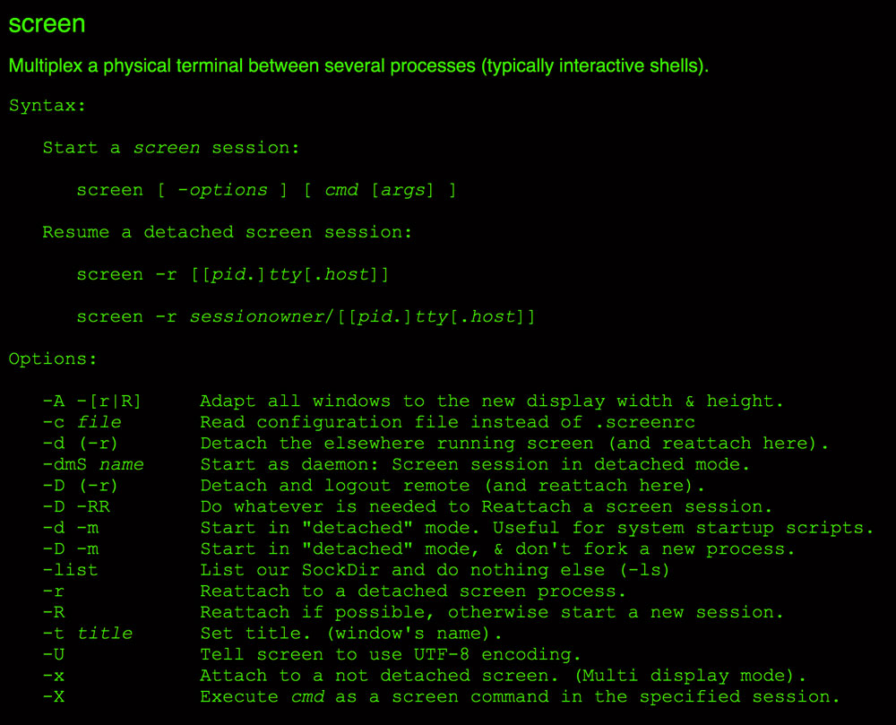 Using Screen for background processes in Linux / Terminal // Web Carpenter