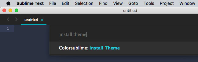 Sublime Text Install Theme Colorsublime 